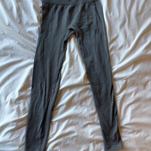 Jed North Charcoal Ribbed Leggings